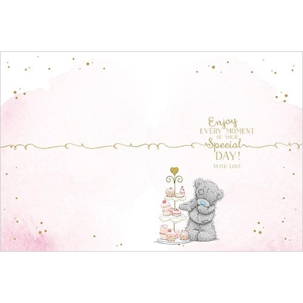 Fabulous 40th Large Me to You Bear Birthday Card Extra Image 1